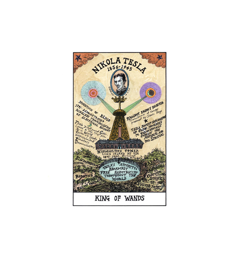 King of Wands - Nikola Tesla 2009-11