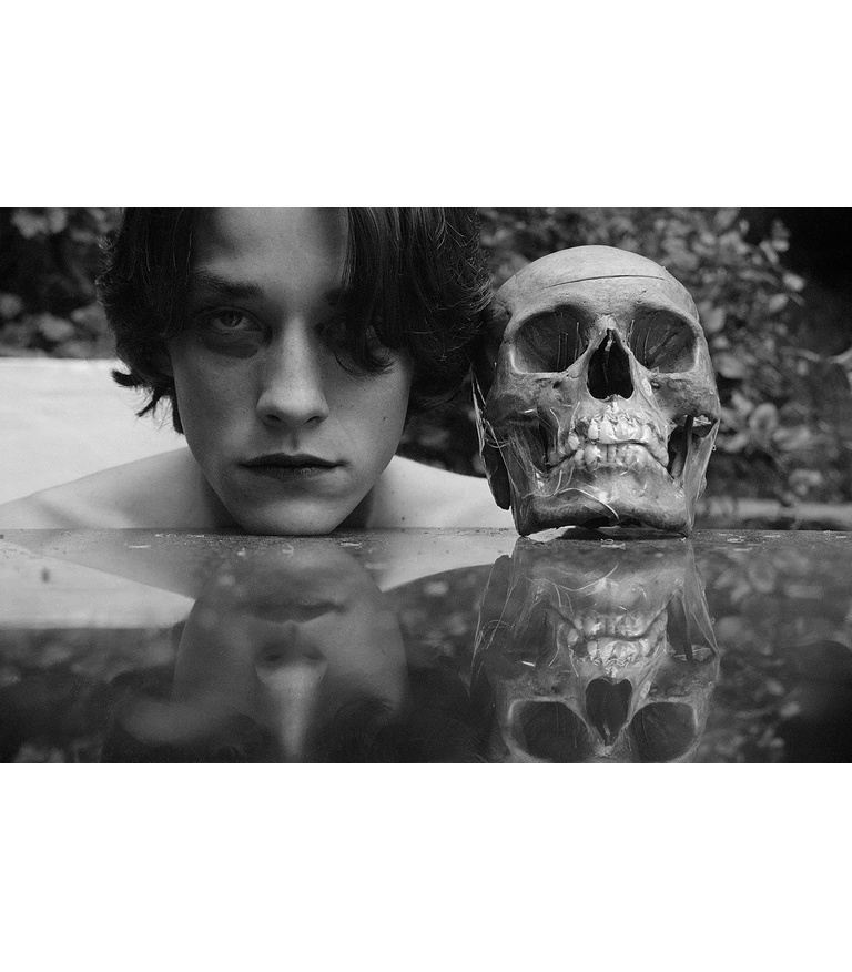 Self-Portrait with Death # 1
