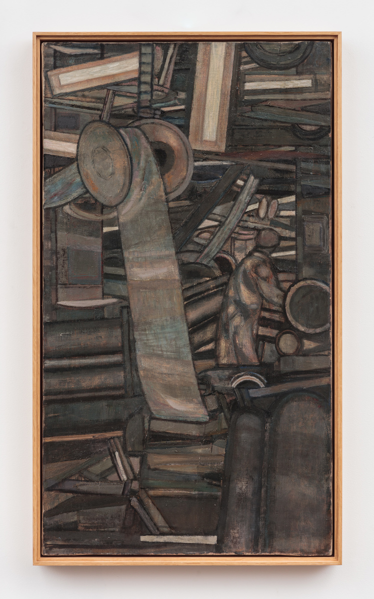 Factory Interior (Wool Carding Shop), 1954