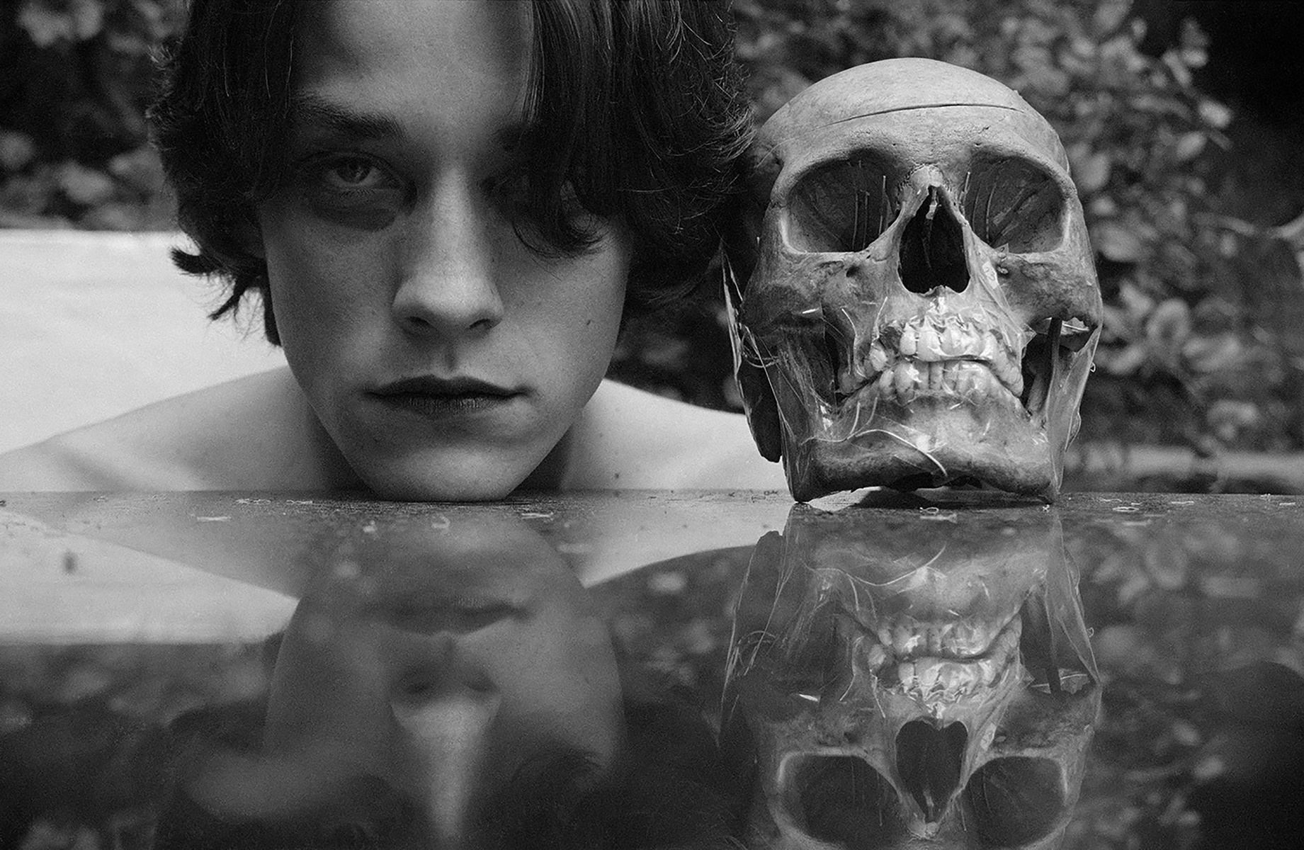 Self-Portrait with Death # 1