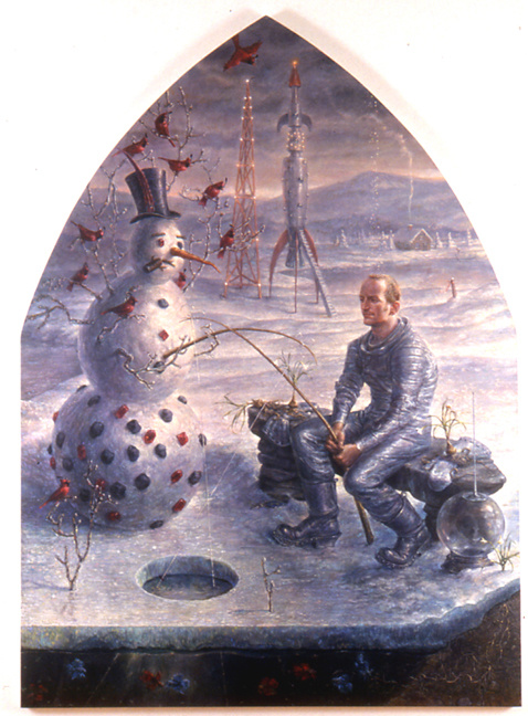 Spaceman with Snowman (#8) from